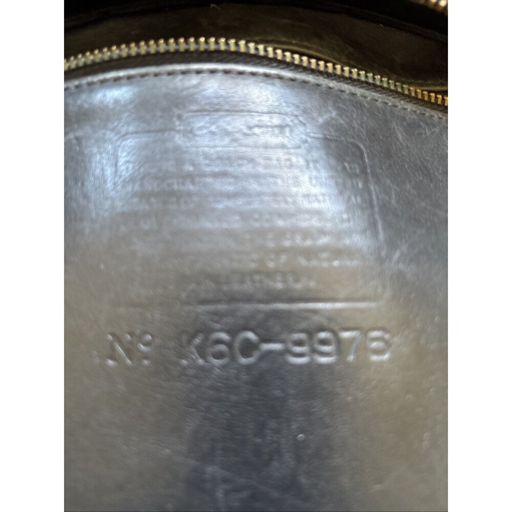 COACH Vintage Anderson 9976 Crossbody Shoulder Bag Cowhide Leather 90s 80s Y2K - Picture 6 of 9